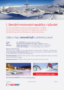 Dentální mistrovství republiky v lyžování